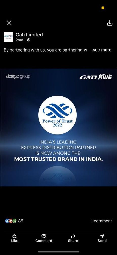 Gati, Advertising