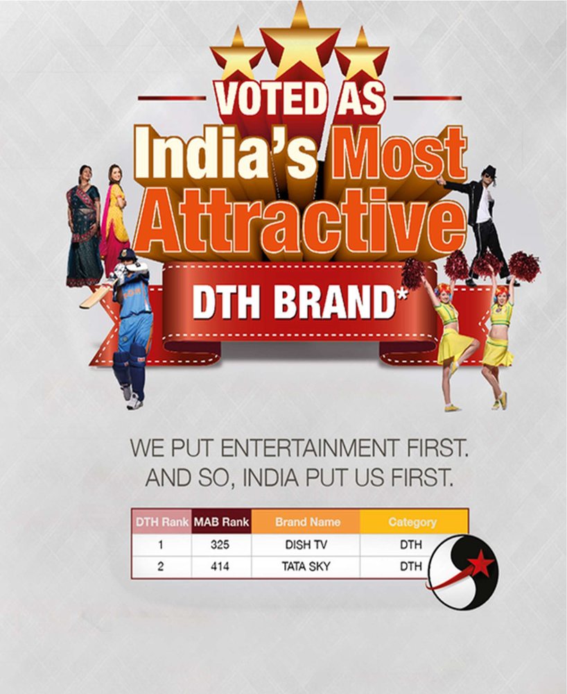 Dish TV, Advertising
